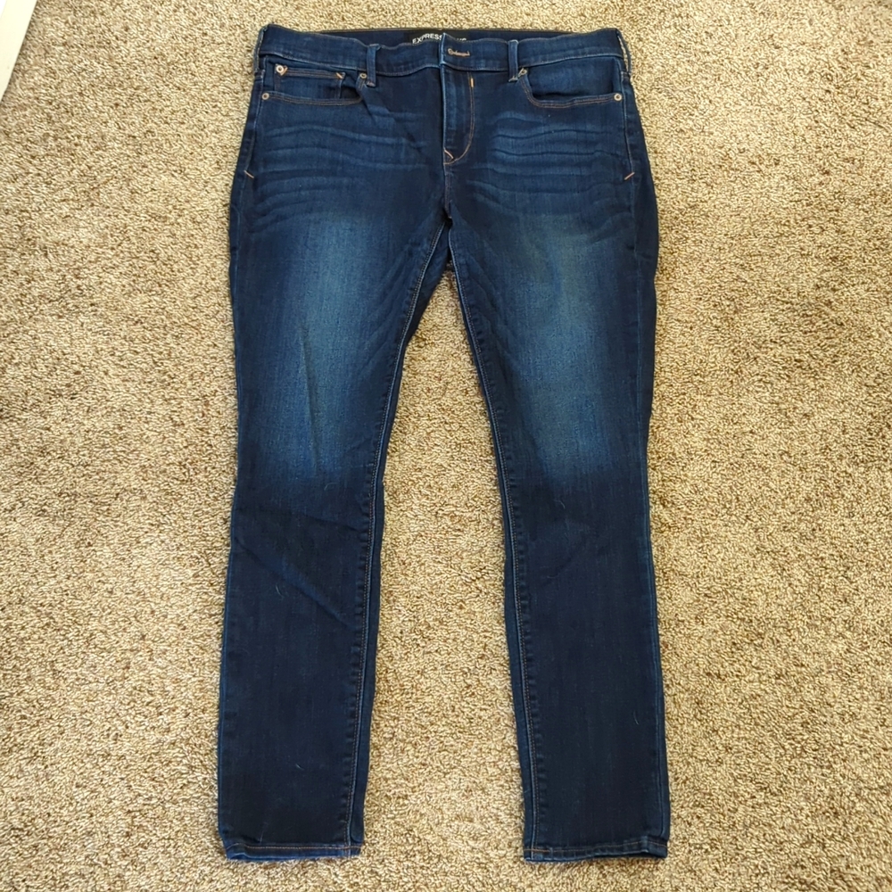 Express mid rise legging jean